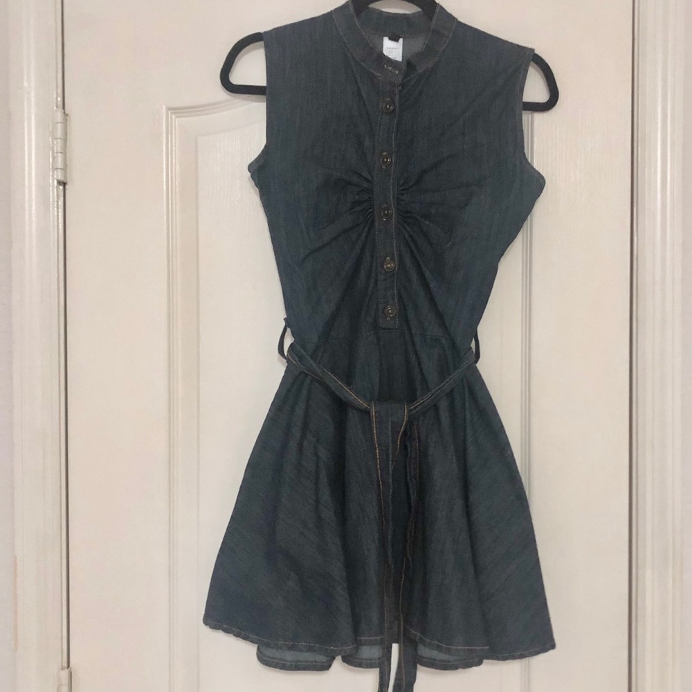 Denim dress